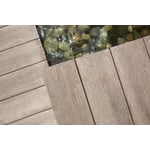 Allura decking in natural wood
